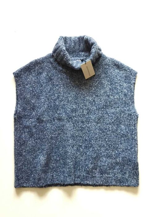 CHIARAMENTE wełniana kamizelka z golfem golf