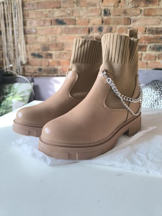 Botki camel 38 POTI PATI