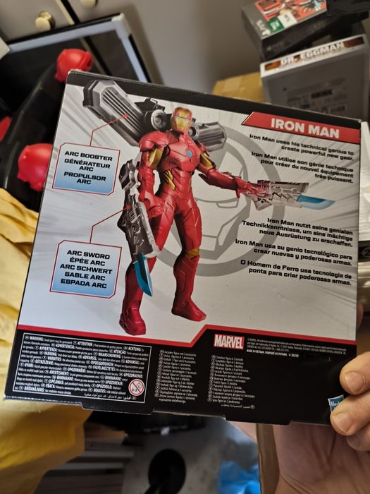 Iron Man Marvel Hasbro Novo