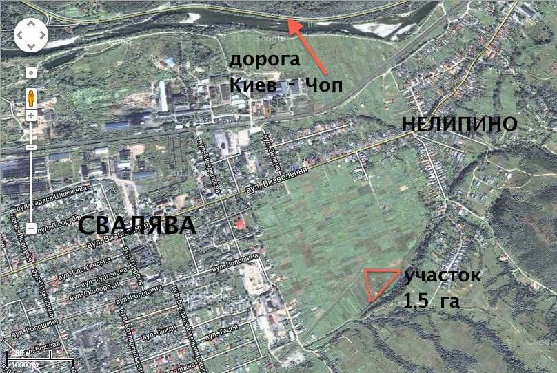 Продаю незавершене пром. буд-тво, Свалява , зем.  150 соток,  по 665$.