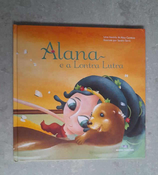Livro- "Alana e a Lontra Lutra"