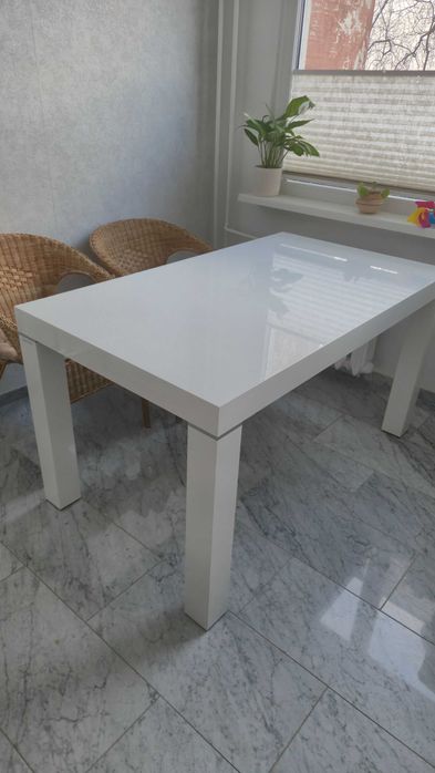 Stół biały połysk Hubertus