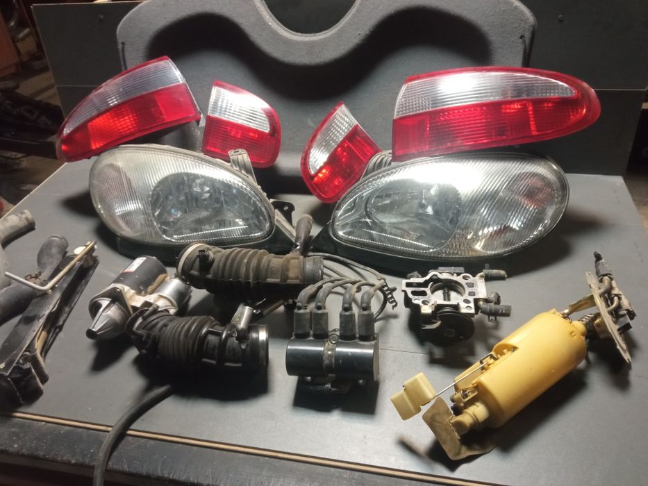 Lanos rozrusznik lampy cewka dolot pompka przepustnica półka