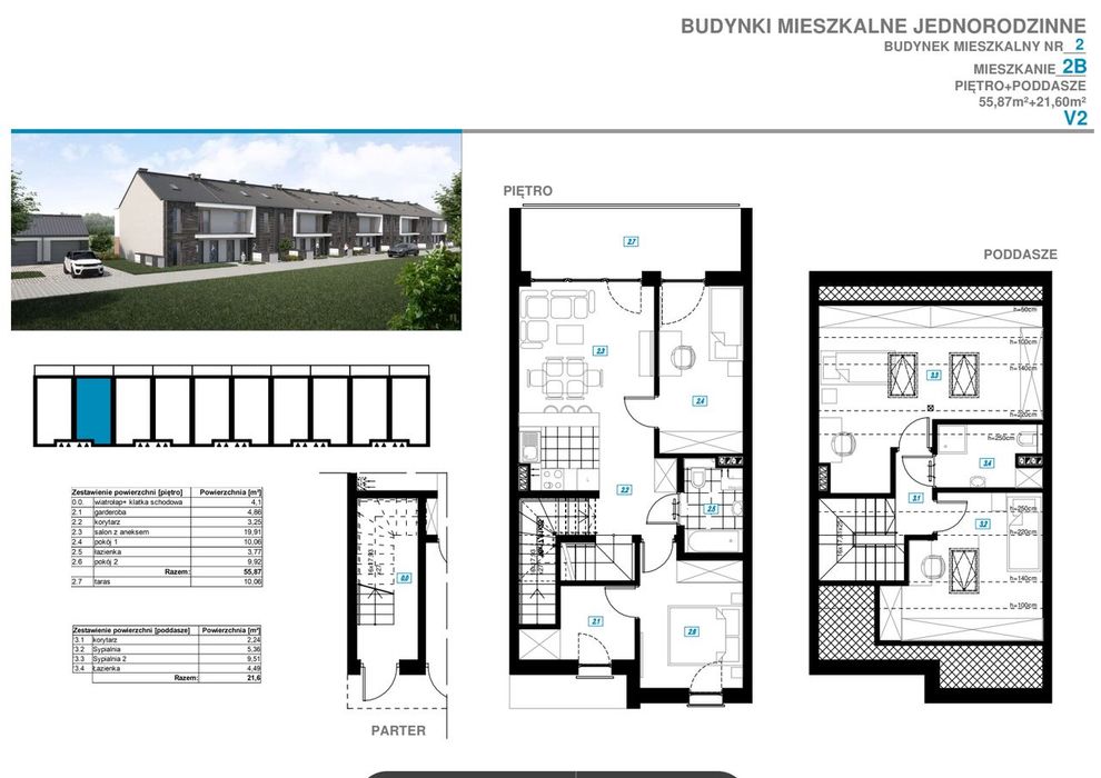 Nowe mieszkanie - Eco residence 2 - 77,5m2 / garaż