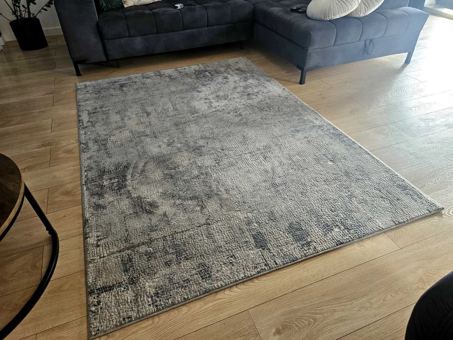 Dywan 160x221cm, Rustic Texture Komfort, szary