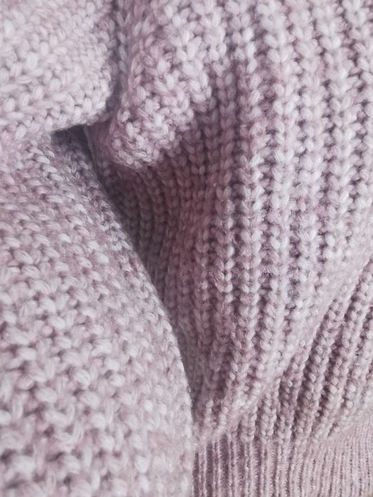 Reserved S 36 sweter różowy jesienny