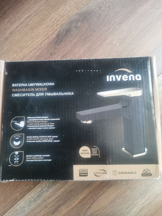 Invena bateria umywalkowa - nowa