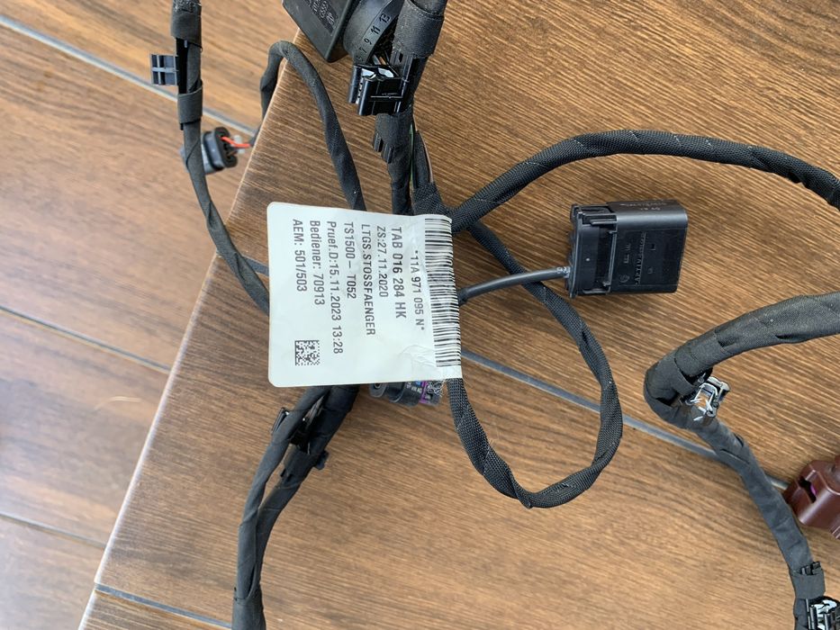 Volkswagen Id4 проводка переднього бампера