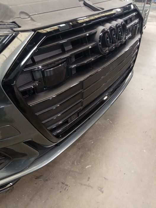 Atrapa grill audi A6 c8 S-Line Black radar zaślepka ORI igła stan