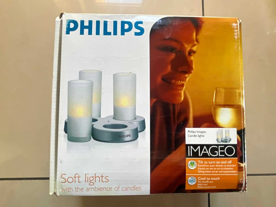 Świeczki LED Philips Imageo zestaw 3 sztuki