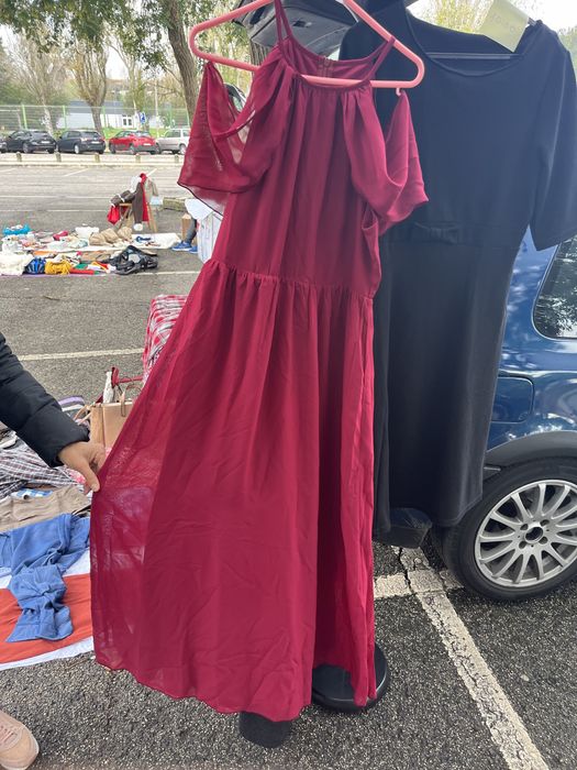 Vestido Cerimonia Vermelho