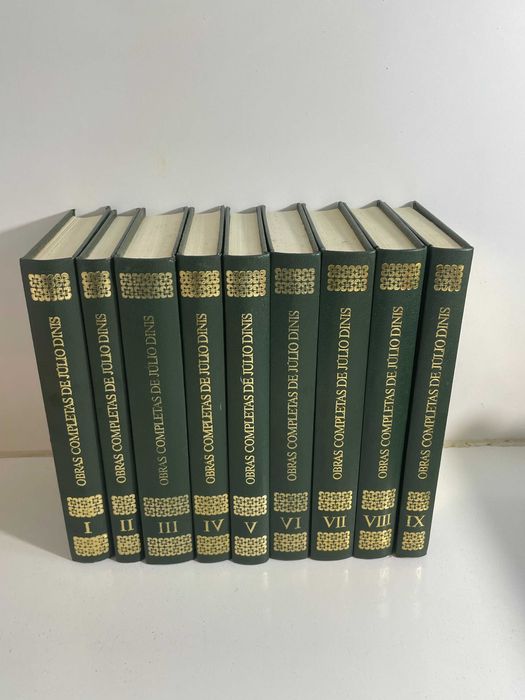 Lote livros- Ref:SD- Vi-Vs Obras Completas de Júlio Dinis