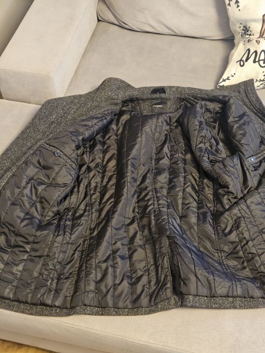 Męski ciepły płaszcz,  rozmiar L