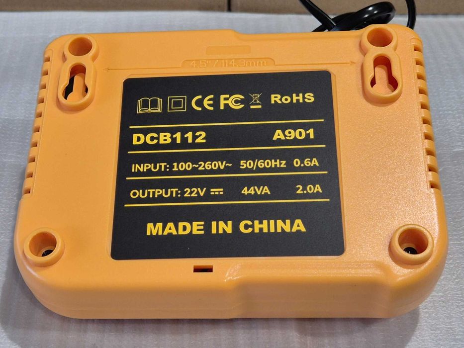 Ładowarka li-ion DCB112 zamiennik do DeWalt 10.8V 12V 14,4V 18V 2A