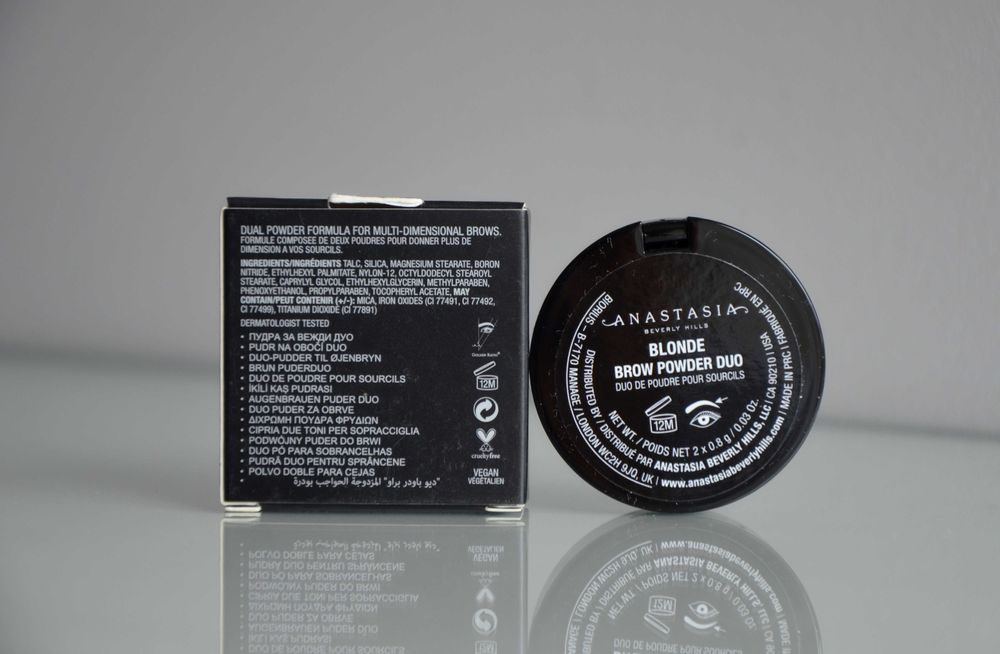 Anastasia Beverly Hills Brow Duo Blonde cienie do brwi ABH ORYGINAŁ