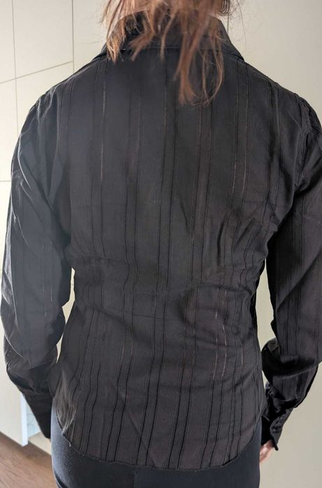 Camisa Preta da Mango