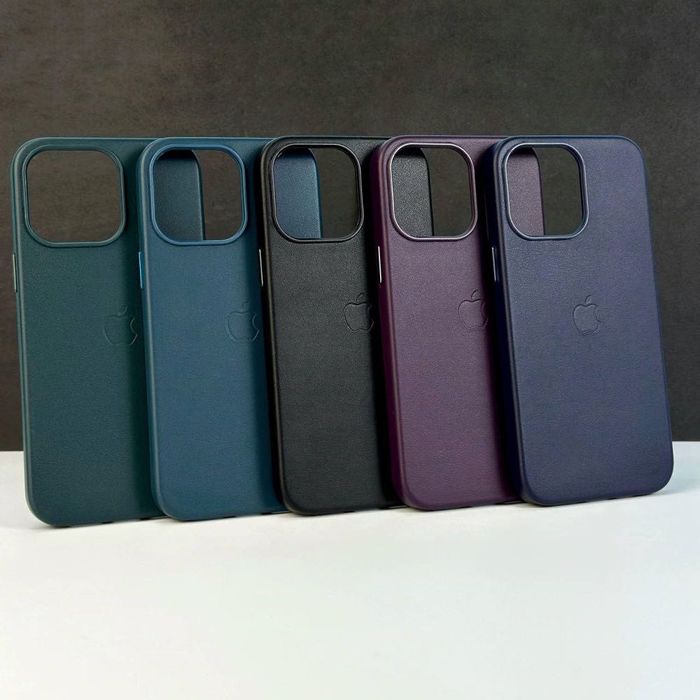 Шкіряний чохол Leather Case для iPhone 13 Pro Max | Чехол на Айфон