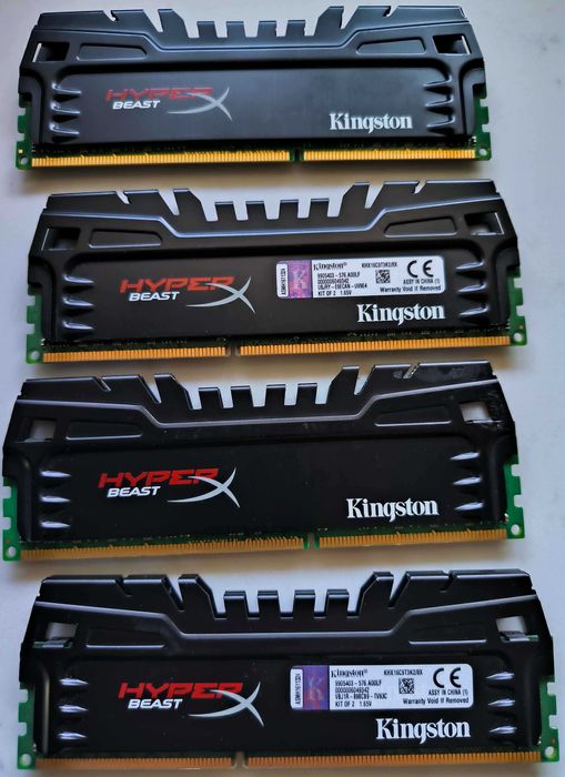 Memória RAM Kingston HyperX Beast 4 GB DDR3 1600 MHz CL9