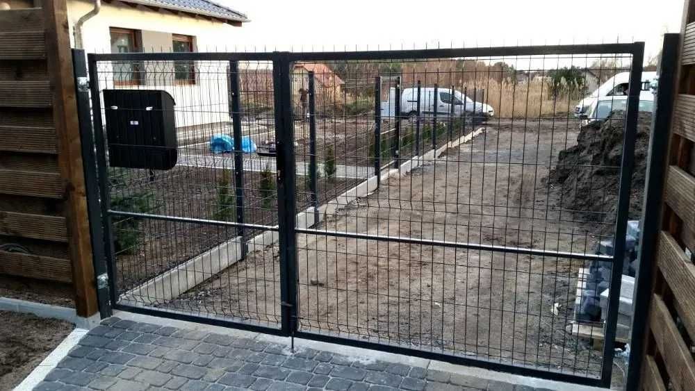 Brama Rozwierana wjazdowa Panelowa Ocynk + Malowana Proszkowo (m2)