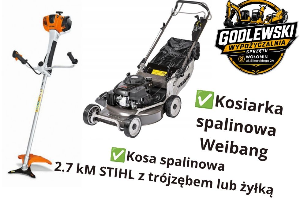 Wynajem! Rębak spalinowy 15KM 30KM 40KM  , Frezarka do pni Wypożyczalnia! Wynajmę!