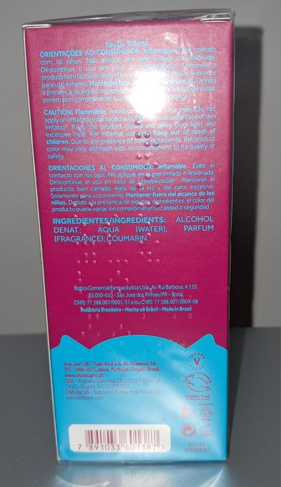 Perfume novo O Boticário 90ml