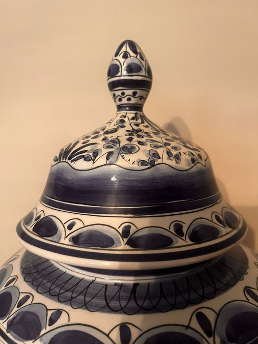 Vaso pintado a mão