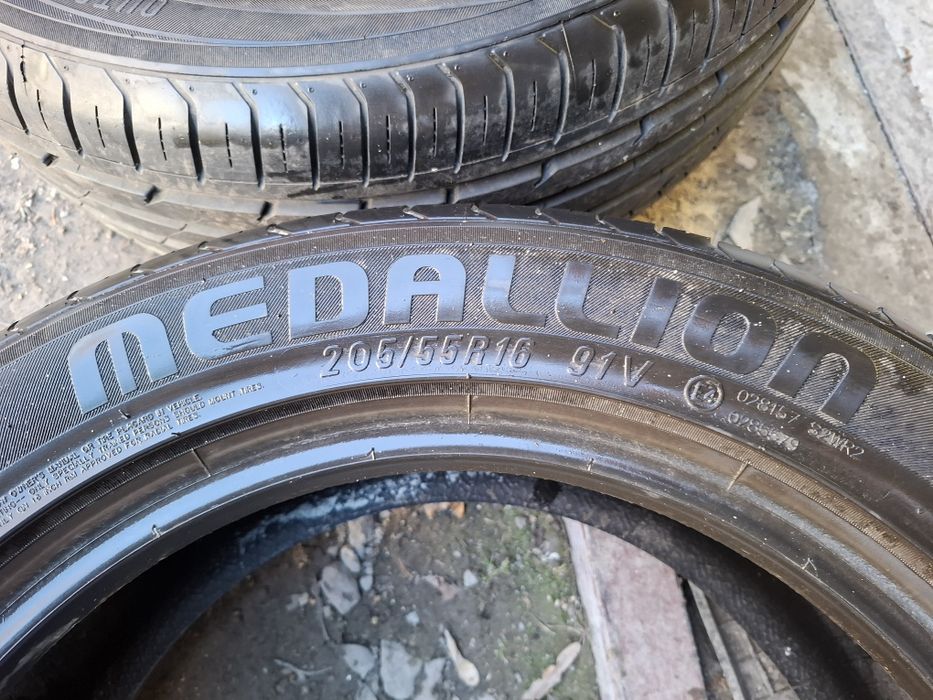 Літо 205/55/16 2020рік 8мм пара Medallion cst md-a1 шини колеса