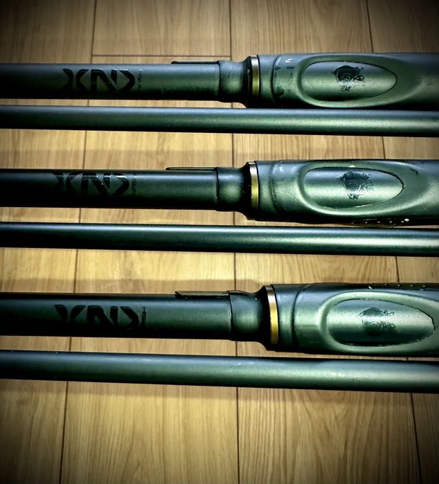 Wędki Nash KNX Abbreviated Carp Rods 12ft 3.lb 3szt.