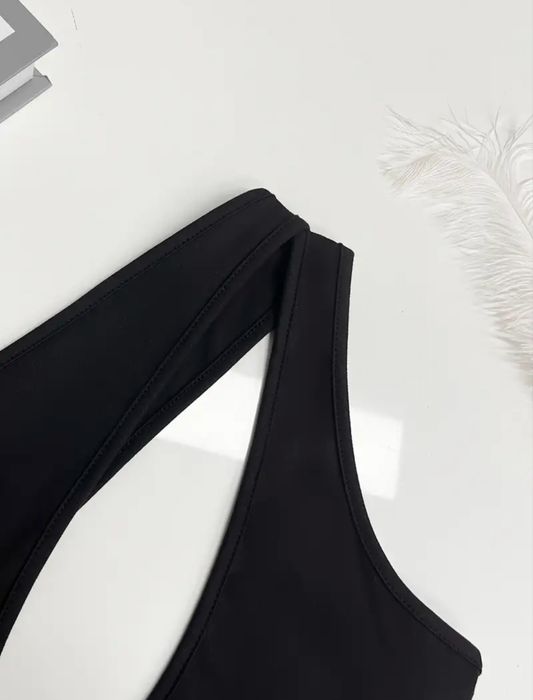 Боді майка топ чорний