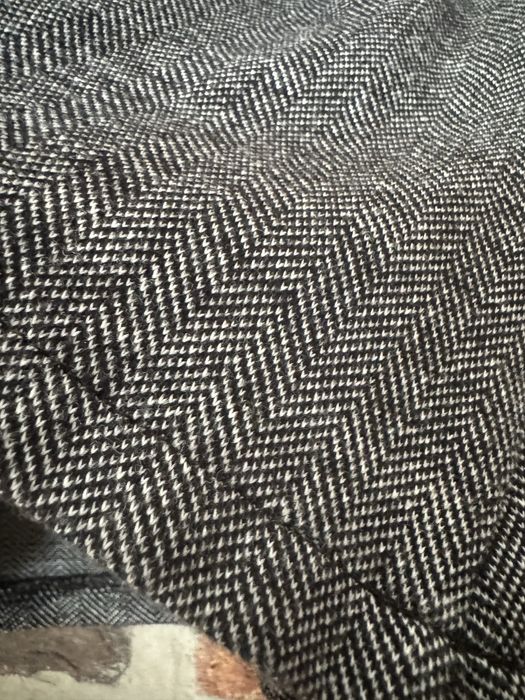 Reserved Spódniczka dziewczęca r. 116 czarna biała popiel