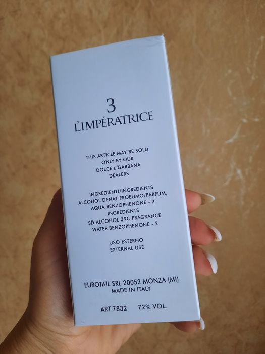 Dolce&Gabbana 3L'Imperatrice