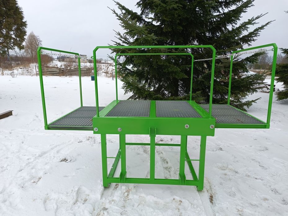 Balkon sadowniczy platforma pomost do cięcia sadu