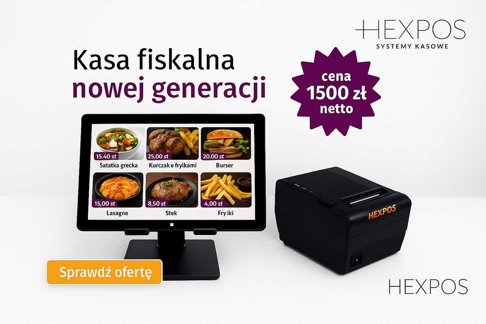 kasa fiskalna/system POS 10 cali Tani POS