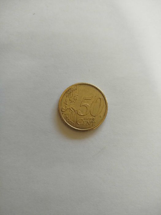 Moeda 50 Cêntimos São Marino 2018