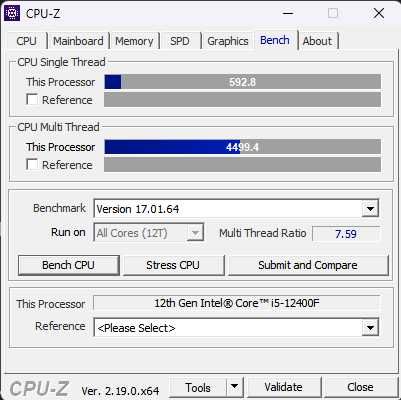 procesor intel i5-12400f box