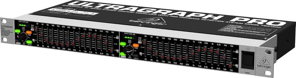 Equalizador Gráfico Behringer Ultragraph Pro FBQ1502 - 15 Bandas