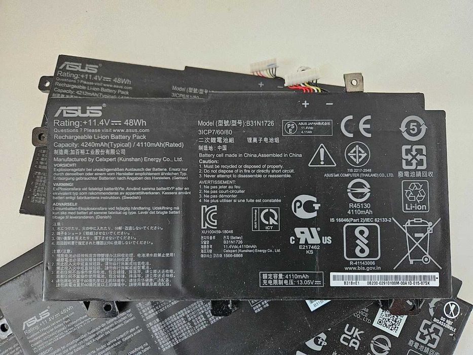 Батарея АКБ Asus TUF Gaming FX80 B31N1726 11.4V 48Wh