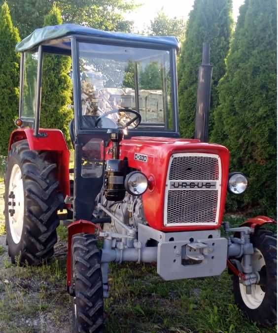 Ciągnik URSUS C-330 zarejestrowany