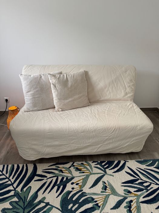 Sofá-cama IKEA com colchão adequado