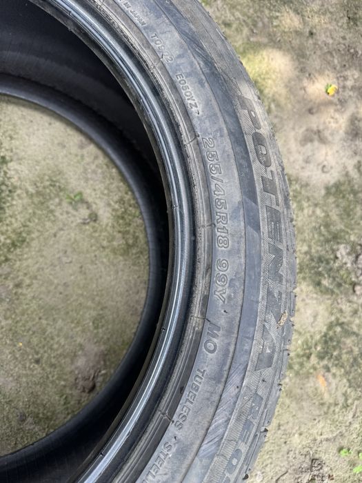 Bridgestone Potenza 255/45 R18 99Y – б/в, без пошкоджень