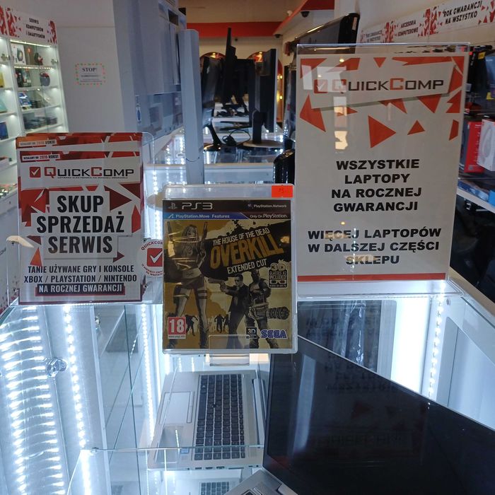 Gra PlayStation 3 PS3 Gwar 1 Rok The House Of The Dead Overkill