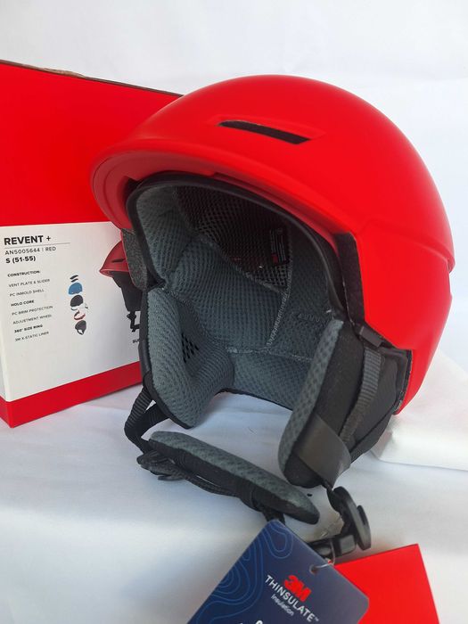 Kask narciarski Atomic Revent+ Red S 51-55cm