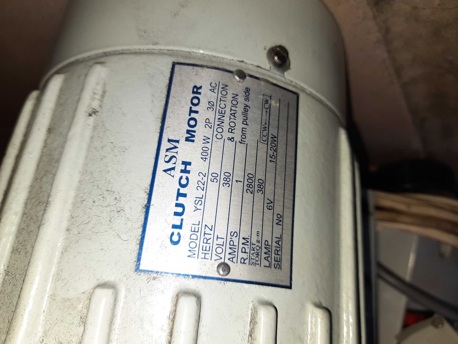 Продам швейний двигун на 380в