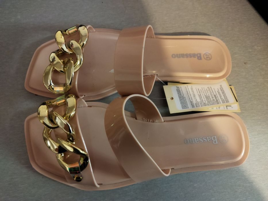 Laczki klapki łańcuch 37