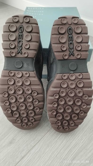 Sapato J N savage Geox - Impermeável, Tamanho 35