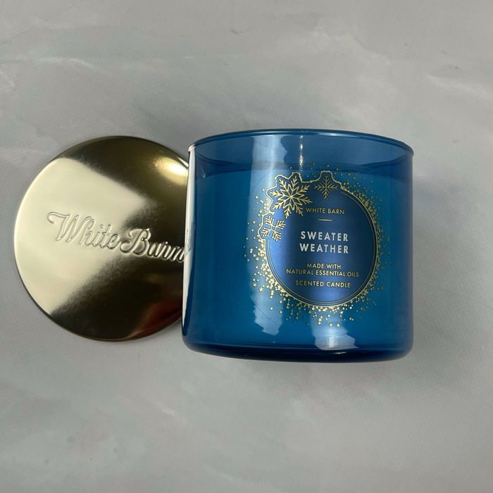 Оригінал Bath and Body Works Ароматична свічка США три гноти Різдвяна