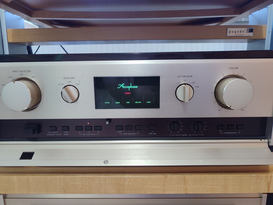Accuphase C-280+Accuphase P-102 Hi-End wzmacniacz!