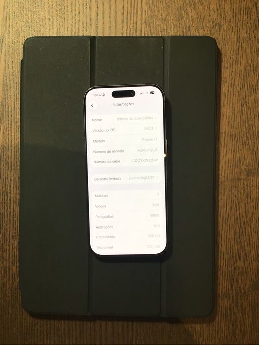 Iphone 17 fatura e garantia ate 4 de marco 2027
