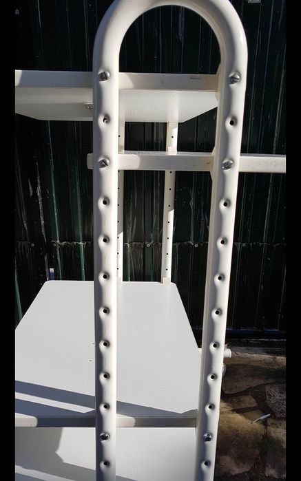 Mobile Desk/Shelf with 4 Shelves64286037133827124