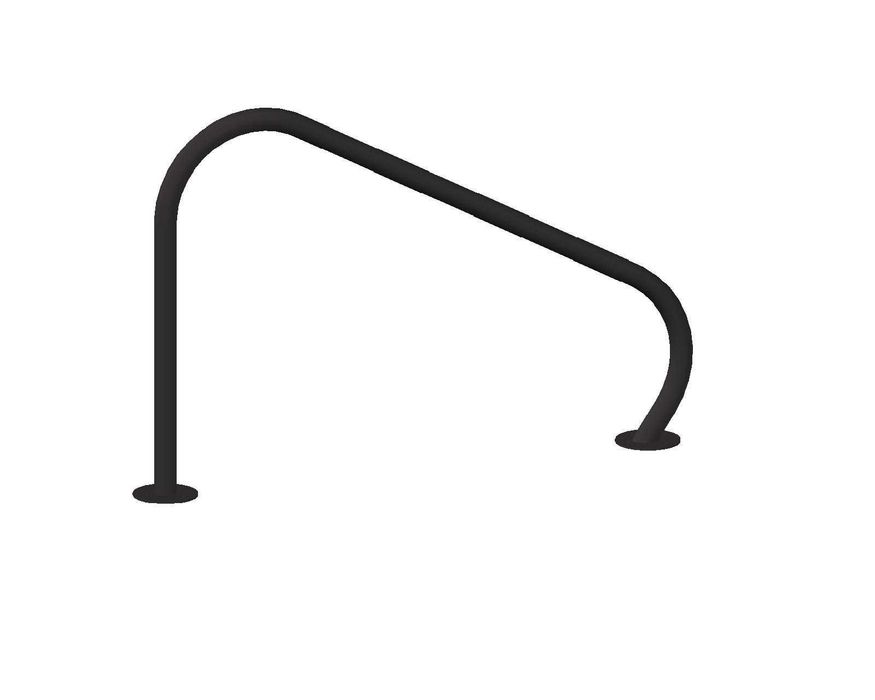 Stojak rowerowy stalowy z rury